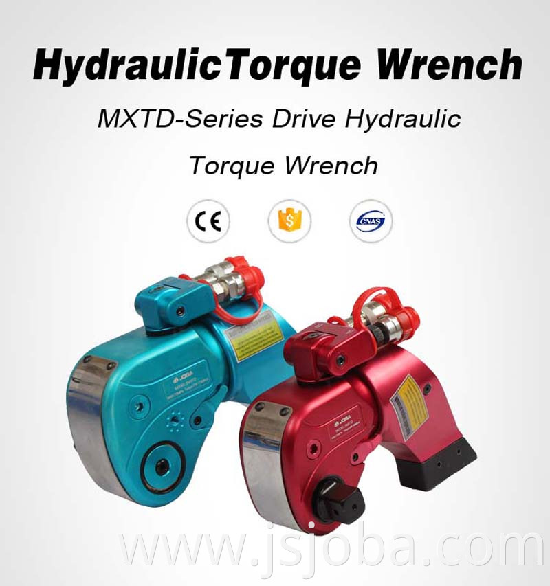 JOBA MXTD-Series square drive hydraulic torque wrench